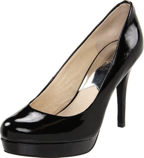 michael kors ionna pump black|Michael Kors heel pumps.